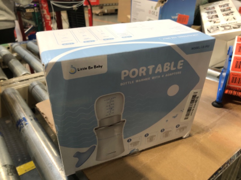 Photo 1 of Portable Bottle Warmer Set, Little Bo Baby Portable Warmer with Baby Bottle and Adapter Travel Bottle Warmer for Breastmilk and Formula Bottle Warmer Digital Display Perfect