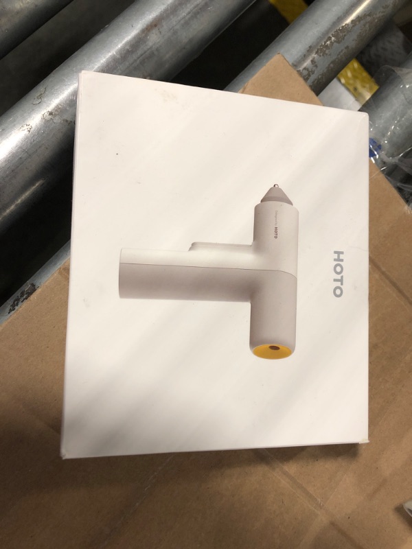 Photo 1 of Hoto Glue , Easyflow Hot Glue Gun with 40 Glue Sticks, Auto Dispensing, Fast Preheating Mini Hot Glue Gun without Charging Cable, Cordless and Rechargeable, Kids DIY School Craft Quick Home Repairs