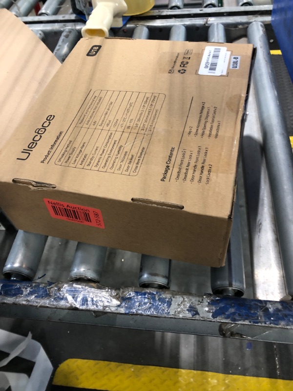 Photo 1 of Keyless Entry Door Lock Deadbolt with Handle Set, Keypad Door Lock with Handle Smart Door Locks for Front Door with Set Code Door Lock with Easy Installation, Auto Lock, Matte Black