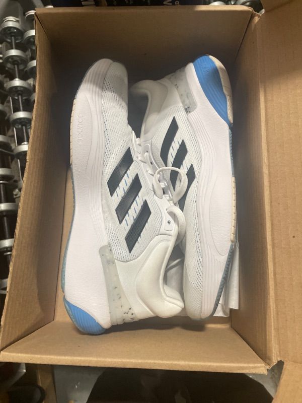 Photo 1 of adidas Men's Response Running Sneaker, White/Black/White, 9.5