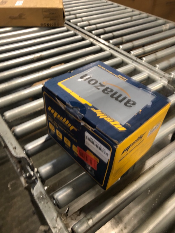 Photo 1 of Cordless Compact Router, Mellif Brushless Palm Router Compatible with DeWalt 20V MAX Battery (Tool Only) 28,000RPM 600W w/Fixed Base, 12PCS 1/4" Router Bits, 5-Speed, Edge & Roller Guides, Dust Hood