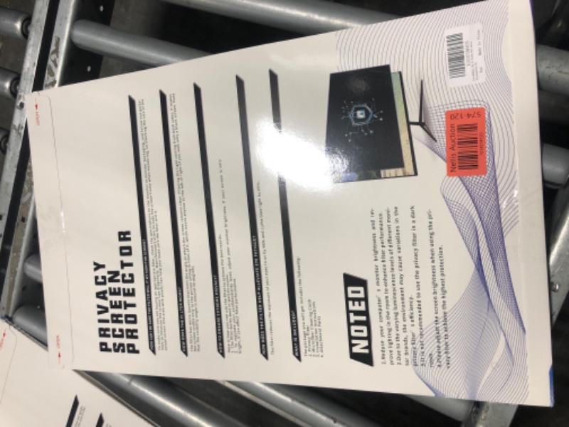 Photo 1 of ***two packs*** Ceydebne 23.8 Inch Privacy Screen for Monitor with 16:9 Widescreen Monitor, Anti Blue Light Screen Protector - Anti-Glare - Anti-Scratch Protector Film for Data confidentiality Privacy Shield
