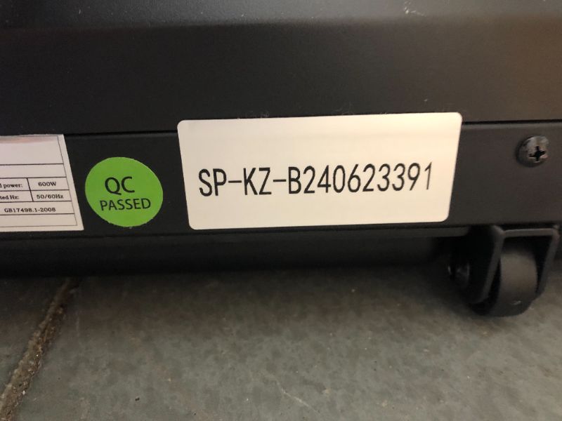 Photo 4 of ***missing remote*** Walking Pad, Walking Pad Treadmill 330 lb Capacity, 3 in 1 Portable Under Desk Treadmill for Home and Office with Remote Control, LED Display (C102 Black)