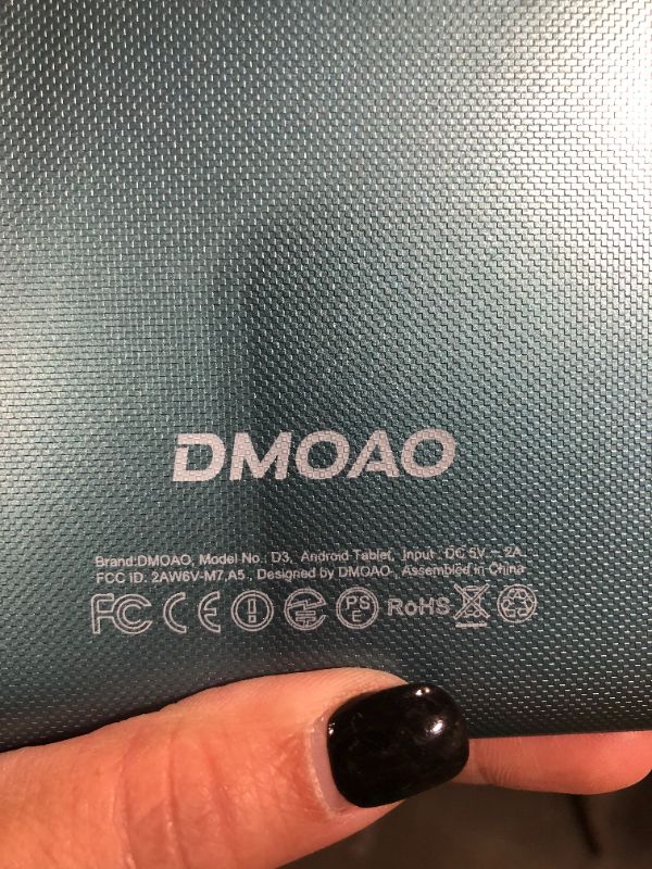 Photo 1 of **LOCKED***DMOAO 2024 Tablet Android 14 Tablets with 128GB ROM+18GB RAM, 1TB Expand 2 in 1 10.1 Inch Tablet with Keyboard, Powerful Octa-Core, WiFi 6, BT5.0, 6000mAh, Widevine L1, Blue