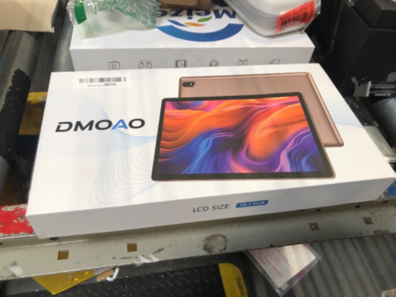 Photo 1 of **LOCKED***DMOAO 2024 Tablet Android 14 Tablets with 128GB ROM+18GB RAM, 1TB Expand 2 in 1 10.1 Inch Tablet with Keyboard, Powerful Octa-Core, WiFi 6, BT5.0, 6000mAh, Widevine L1, Blue