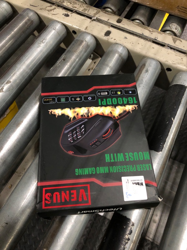 Photo 1 of UtechSmart Venus Gaming Mouse RGB Wired, 16400 DPI High Precision Laser Programmable MMO Computer Gaming Mice [IGN's Recommendation]