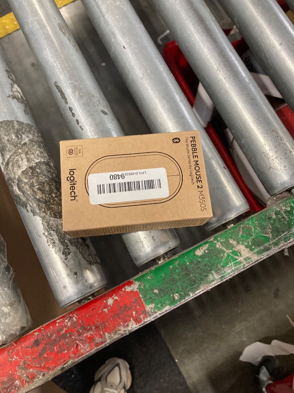 Photo 1 of Logitech Pebble Mouse 2 M350s Slim Bluetooth Wireless Mouse, Portable, Lightweight, Customizable Button, Quiet Clicks, Easy-Switch for Windows, macOS, iPadOS, Android, Chrome OS - Black