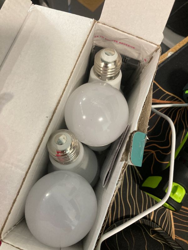 Photo 1 of Vanance Smart Light Bulbs 4Pack with Remote, A19 E26 800LM LED Color Changing Light Bulb, WiFi & Bluetooth 5.0, Warm to Cool White, Dimmable, RGB Smart Home Lighting Work with Alexa Google Assistant