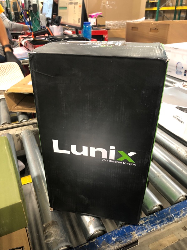 Photo 1 of Lunix LX7 Touchscreen Electric Hand Massager with Compression, Pressure Point Therapy for Arthritis, Pain Relief and Carpal Tunnel, Shiatsu Massage Machine with Heat, with Hand Warmer, Black