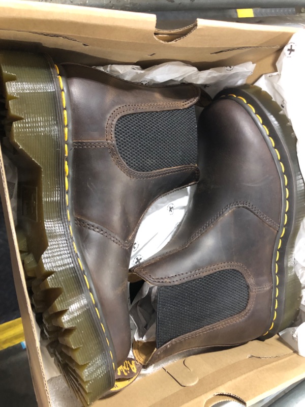 Photo 2 of *NEW* Dr. Martens Unisex 2976 Bex Chelsea Boot, Dark Brown Crazy Horse, 7 US Women