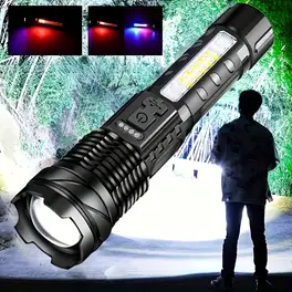 Photo 1 of NEBO Slyde King Flashlight, Rechargeable LED Flashlight and Work Light, Bright, Durable, Everday Carry & Camping Flashlight with 4 Light Modes, C.O.B. Work Light and Magnetic Base, 2000 Lumen