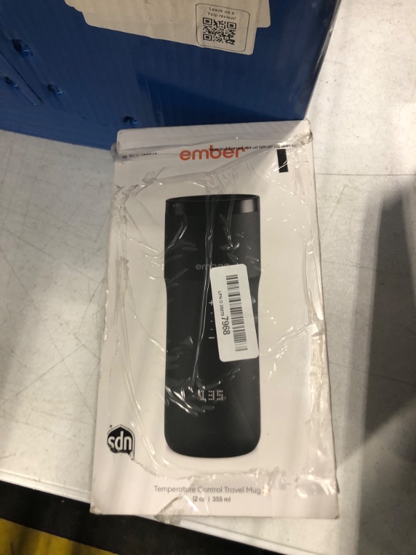 Photo 1 of *WONT POWER ON* Ember Travel Mug 2+, 12 oz, Temperature Control Smart Travel Mug, Black (with Apple Find My)