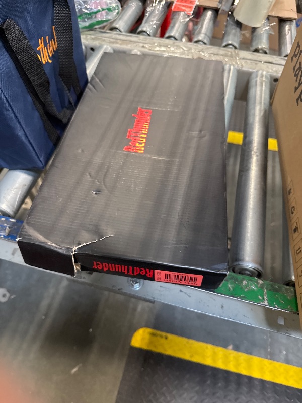 Photo 1 of RedThunder K10 Wired Gaming Keyboard and Mouse and Wrist Rest Combo, RGB Backlit, Mechanical Feel Anti-ghosting Keyboard + 7D 7200 DPI Mice+Soft Leather Wrist Rest 3 in 1 PC Gamer Accessories(Black)