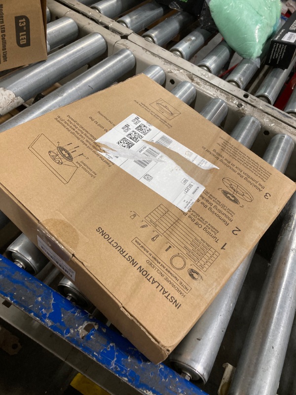 Photo 1 of hykolity 2 Pack 12 Inch Selectable CCT LED Round Flat Panel Light, 24W, 3000K/4000K/5000K, Edge-Lit Flush Mount Ceiling Light Fixture for Kitchen, Bedroom and Closet Room, Black