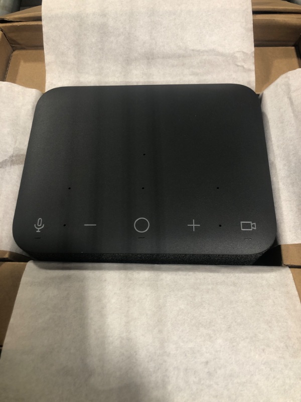 Photo 1 of Logitech - Logi Dock, All-in-One USB C Laptop Docking Station, Speakerphone, Noise Canceling Mics, Bluetooth, HDMI, for Windows/macOS, Certified for Zoom, Google Meet, Google Voice - Graphite