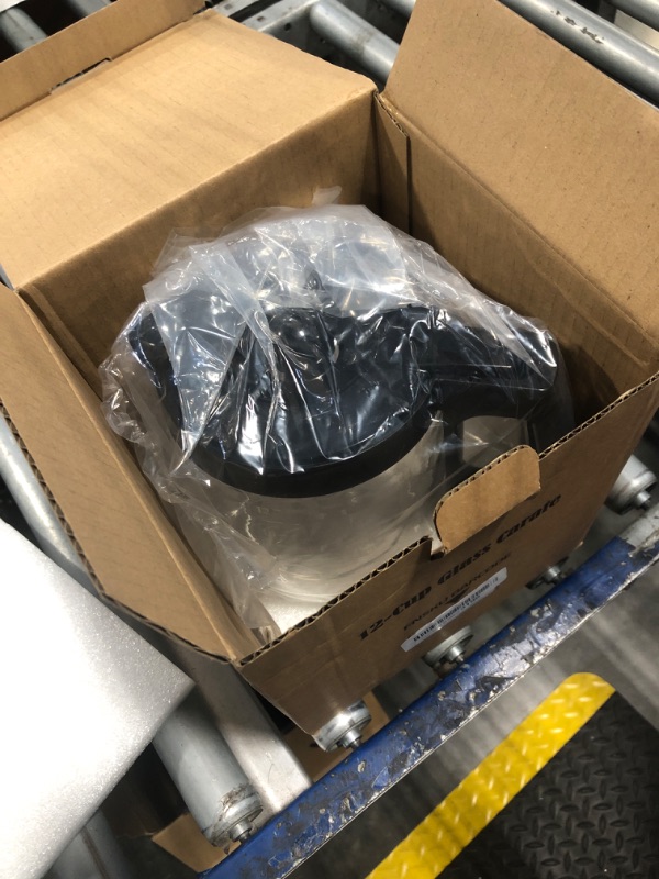Photo 1 of 12-Cup Replacement Glass Carafe Pot Compatible with Hamilton Coffee Maker Models 46310, 49976, 49966, 49350, 49957, 49954, 49933, 49980A, 49980Z, 49983, 49618, 46300, 49950