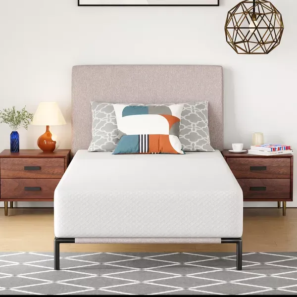 Photo 1 of 10 inch Mattress Gel Memory Foam Mattress for Cool Sleep & Pressure Relief/Medium Firm Mattresses CertiPUR-US Certified/Bed-in-a-Box
