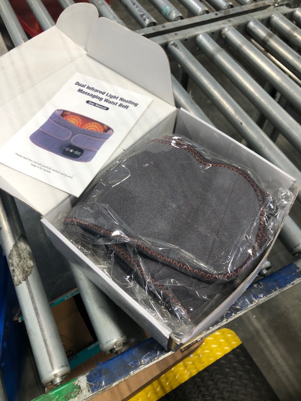 Photo 1 of Cordless Heating Pad for Back, Lower Back Massager, Heated Back Brace with 3 Heating & Vibration Modes, Lumbar Support Belt for Men & Women