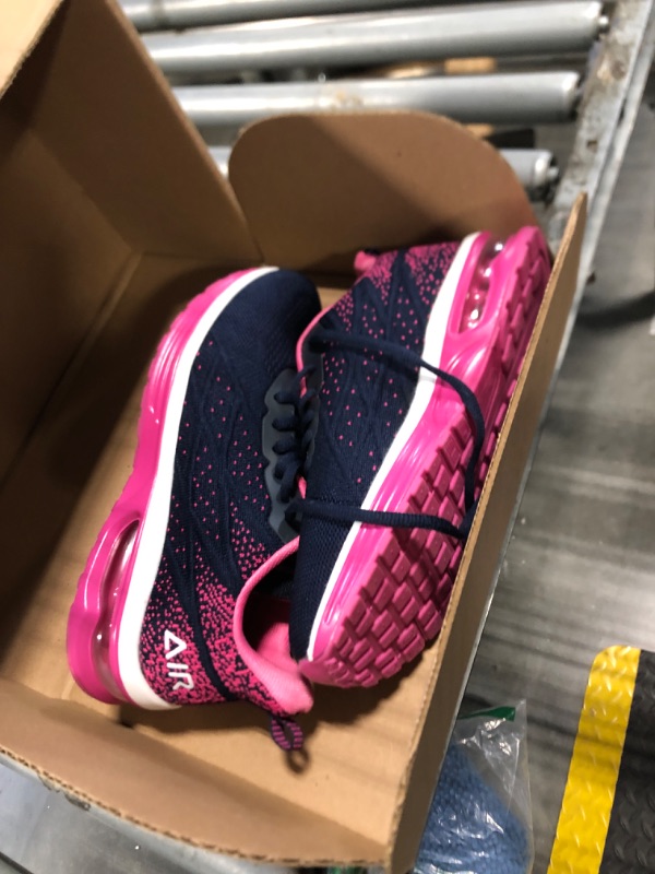 Photo 1 of **like new**GANNOU Women's Air Athletic Running Shoes Fashion Sport Gym Jogging Tennis Fitness Sneaker Violet 6.5 B(M) US