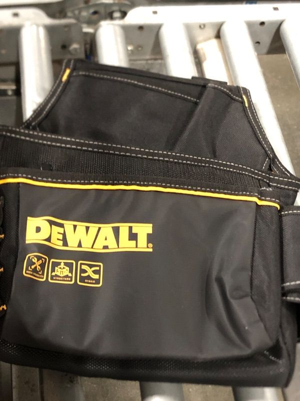 Photo 3 of  **ONE OF THE POCKER ACCESORIES ONLY***DEWALT Professional Tool Belt Organizer With Suspenders and 25 Pockets, Heavy Duty Construction (DWST540602)