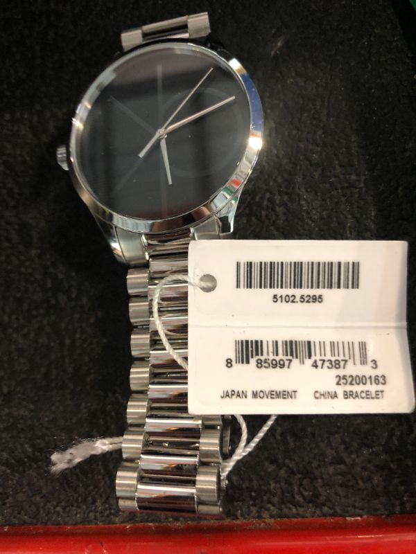 Photo 1 of ***most like new*** Calvin Klein CK Iconic - Men's and Women's Quartz Wristwatch - Stainless Steel Bracelet - Water Resistant 3 ATM/30 Meters - Premium Fashion Timepiece for Every Occasion  (Model: 25200163)
