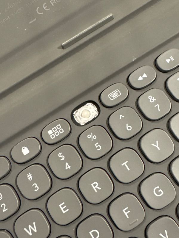 Photo 1 of ZAGG Pro Keys Detachable Case & Wireless Keyboard for Apple iPad 10.2" (Gen 9, 8, 7) - Bluetooth Pairing, Backlit Laptop-Style Keys, Apple Pencil Holder, 6.6ft Drop Protection, Black