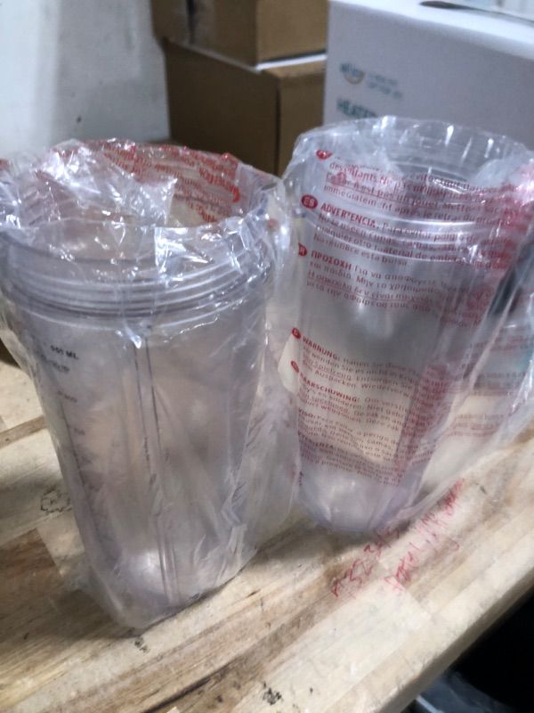 Photo 1 of Replacement Part for Nutri Ninja Blender 2-Pack 32oz Replacement Cups Compatible with Nutri Ninja Auto-iQ Series Blenders