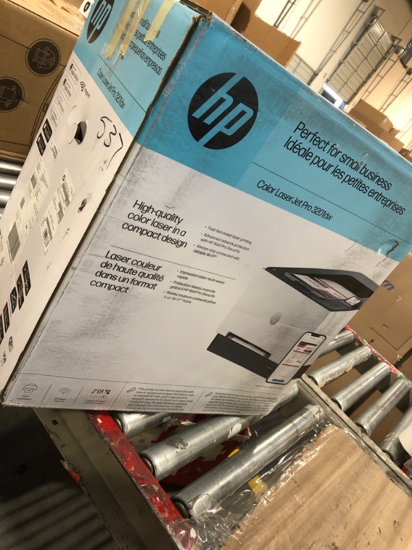 Photo 1 of HP Color Laserjet Pro 3201dw Wireless Color Laser Printer, Office Printer, Duplex, Best-for-Office (499Q9F)