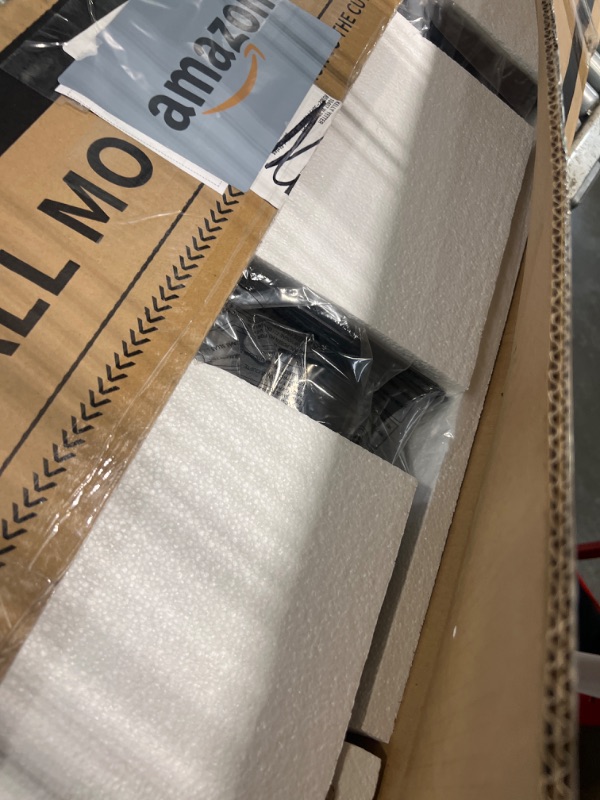 Photo 1 of ODK 6-Tier Ladder Shelf, 87 Inches Wall Mounted Ladder Bookshelf with Metal Frame, Open Industrial Shelves for Home Office, Bedroom and Living Room, Black