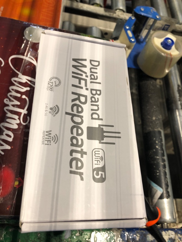 Photo 2 of 2023 WiFi Extender?5G Dual Band 1200Mbps Fastest WiFi Long Range Extenders Booster Covers Up to 8500 Sq.Ft and 40 Devices Wireless Internet Repeater and Signal Amplifier for Home Easy Setup