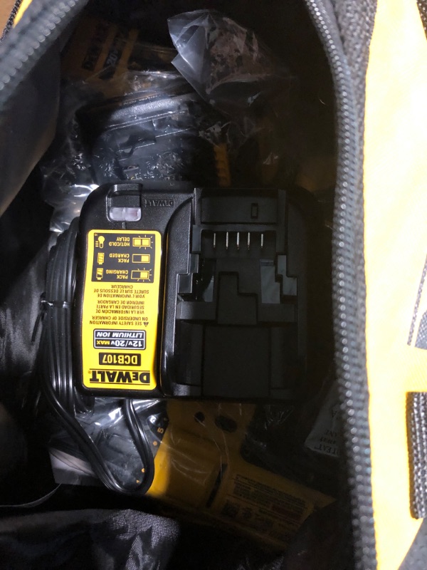 Photo 3 of DeWalt DCK240C2 20-Volt Max Drill/Driver & Impact Driver Combo Kit, 1/2 In., (2) Batteries 