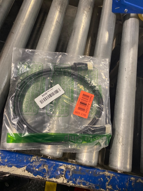 Photo 1 of IVANKY 8K DisplayPort Cable 1.4, VESA Certified 8K DP Cable 6.6ft (8K@60Hz, 4K@144Hz, 2K@240Hz)HBR3 Support 32.4Gbps, HDR, FreeSync G-Sync, Braided Display Port Cable for Gaming Monitor, Graphics, PC