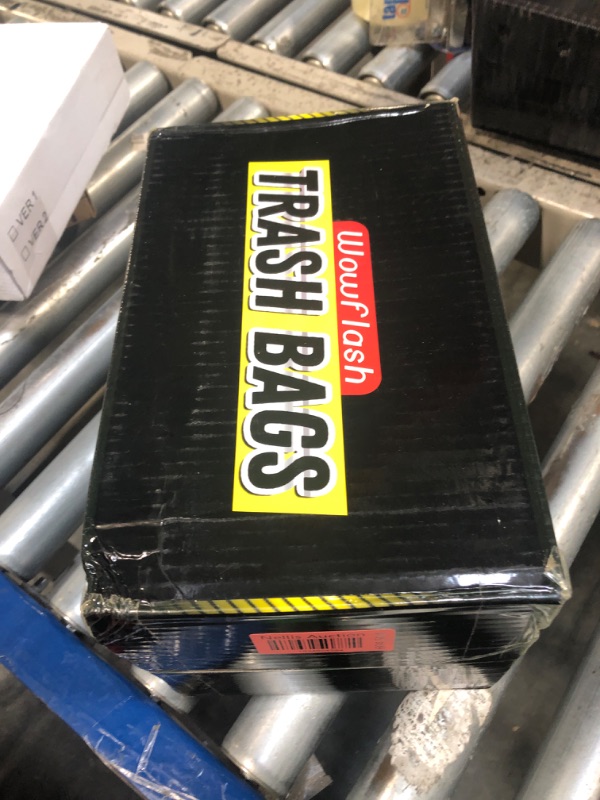 Photo 1 of 100 Count 55-60 Gallon Trash Bags, Sturdy & Tear-Resistant Commercial Can Liners 55 Gallon, Large Garbage Bags, Large Black Trash Bags for Commercial, Lawn and Leaf Bags