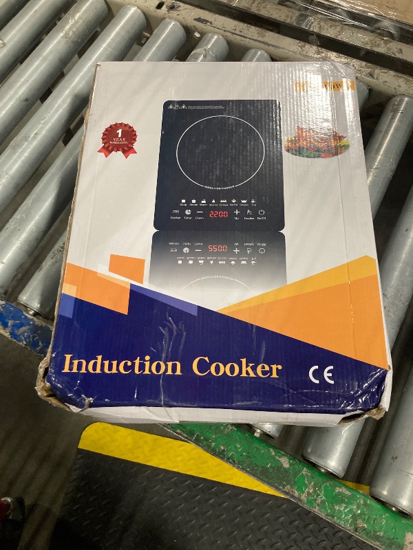 Photo 1 of Portable Induction Cooktop, Countertop Burner with Multi-Function, 2200w Electric Stove with Easy Clean Glass, 8 Modes Sensor Touch Cooker (LT1)