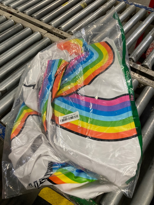 Photo 1 of GoFloats Winter Snow Tube - Inflatable Sled for Kids and Adults (Choose from Unicorn, Disney's Frozen, Ice Dragon, Polar Bear, Penguin, Flamingo)