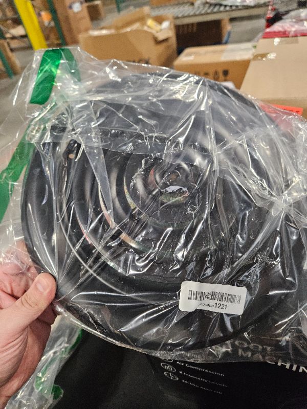 Photo 1 of [Black] 8" Round Ceiling Diffuser - Easy Air Flow - HVAC Vent Duct Cover - [Outer Dimensions: 11.75"]
