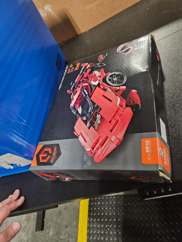 Photo 1 of **MISSING ARTS?**
 Dakott STEM Car Toy Building Toy Gift for Age 6+, Remote Control 2in1 Sports Car Building Block Take Apart Toy, 341 Pcs DIY Building Kit, Learning Engineering Construction R/C Toys