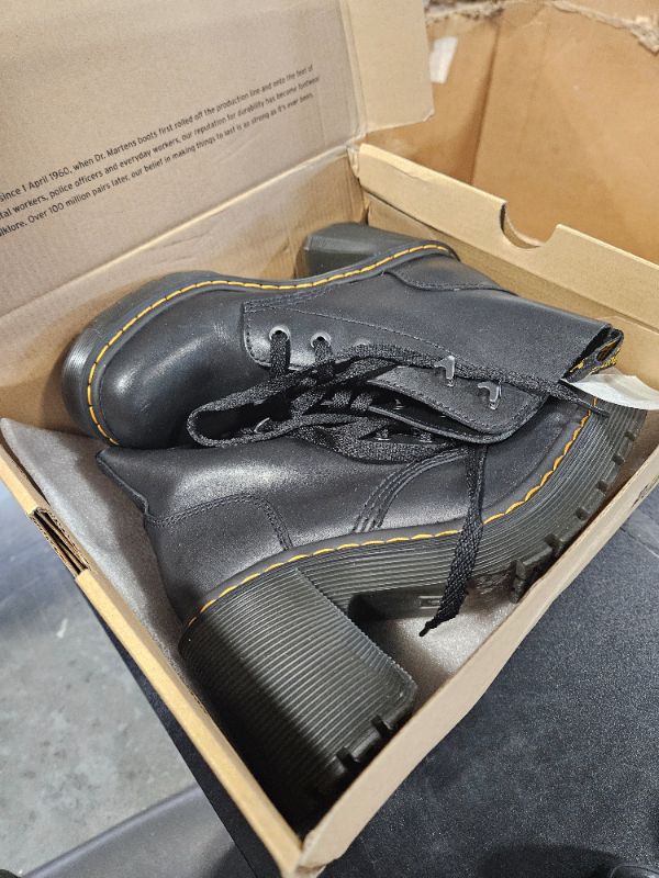 Photo 2 of **USED**
Dr. Martens Women's Jesy Fashion Boot, Black Sendal, 7