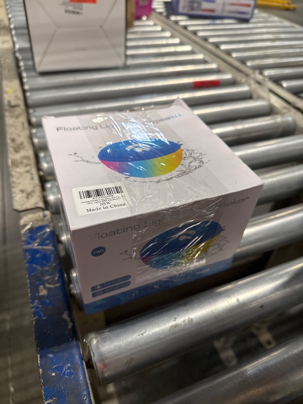 Photo 1 of Pool Speakers Bluetooth Waterproof Floating Speaker with Colorful LED Lights, Portable Wireless Bluetooth Shower Speaker, Built-in Mic Outdoor Bluetooth Speakers for Hot Tub, 10W Stereo Loud Sound