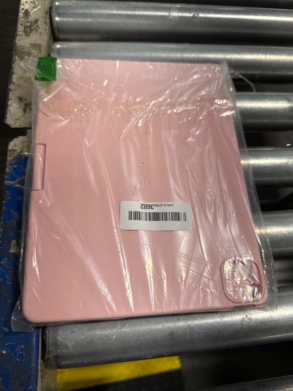 Photo 1 of typecase Touch Keyboard Case for iPad Air 11-inch (2024 M2) & iPad Pro 11(4th/3rd/2nd/1st Gen):Multi-Touch Trackpad,11 Colors Backlight,360°Rotatable,Thin & Light for iPad Air 5th & 4th Gen,Light Pink