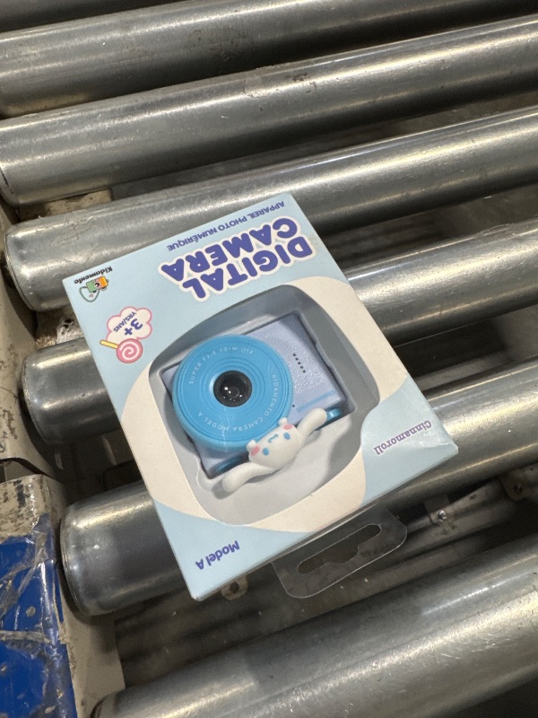 Photo 1 of Cinnamoroll Mini Kids Digital Camera & Video Camcorder by Kidamento, 32GB Memory Card, Adjustable Soft Strap Lanyard, Scavenger Hunt Momento Book - Model A Cinnamoroll