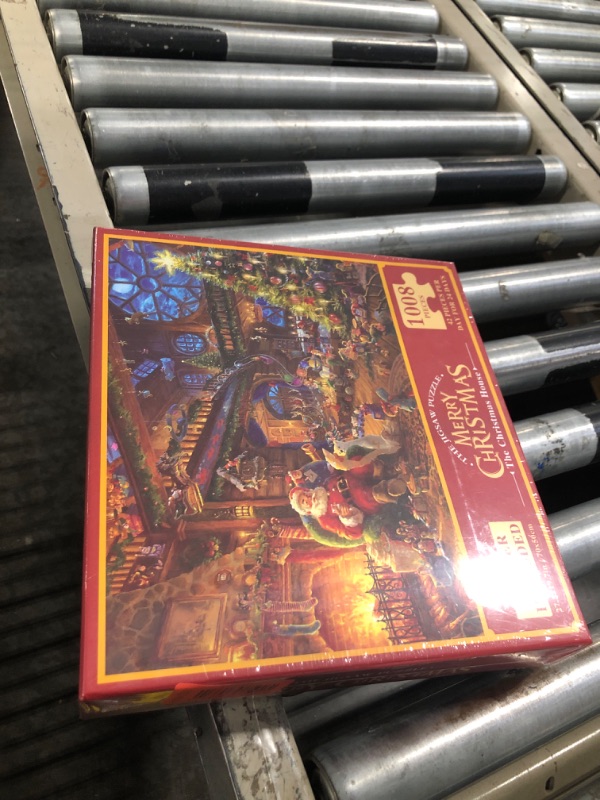 Photo 1 of ***USED***2024 advent calendar christmas puzzle 1008 pieces adult Kids,The Santa Claus jigsaw,24 Days Countdown Calendar,Family Game Puzzle,Christmas Gift Idea for Teens,Home Decoration