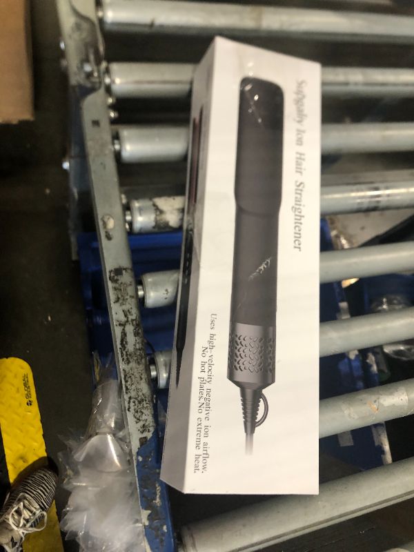 Photo 1 of ***USED***Hair Straightener - 2 in 1 Wet to Dry Hair Dryer and Straightener with High-Speed Airflow + Rapid Heat-Up + Customizable Temperature + LCD Display & Auto Shut-Off + No Heat Damage for All Hair Types