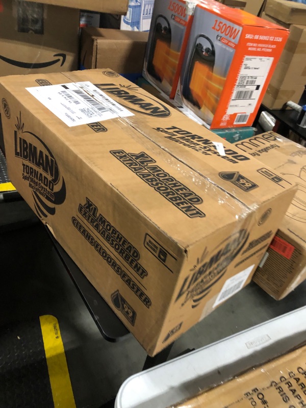 Photo 1 of Libman Tornado Spin Mop System | Mop and Bucket with Wringer Set | Spin Mop | Floor Mop | Libman Mop | Mops for Floor Cleaning | Hardwood Floor Mop | 1 Mop Head Included