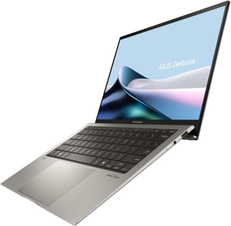 Photo 1 of **** Laptop is locked by pin and has a damaged screen*** ***Missing Charger*** ****Needs to be refurbished**** ASUS Zenbook S 13 OLED Laptop, 13.3” OLED 3K 60Hz Display