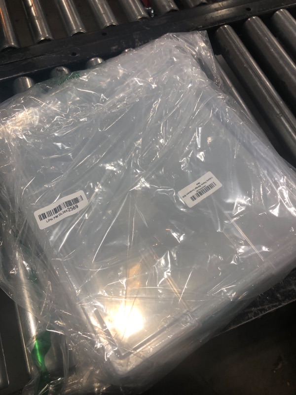 Photo 1 of Tribello Plastic Storage Containers With Lids For Organizing - (Large - 14 x 11.5 x 3)