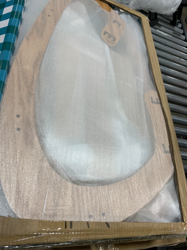 Photo 1 of NYPOT Ergonomic Kneeling Chair - Rocking Office Chair Adjustable Stool - Knee Chair Posture Chair - Wooden Desk Chair, Ergonomic Chair for Home Office, Office Chair for Back Pain (Grey)