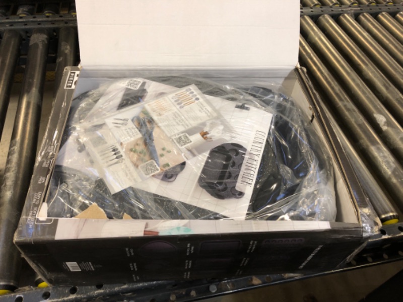 Photo 1 of Country Kitchen Nonstick Stackable Bakeware Set - Durable, Easy Release Baking Set, Black, 10 Pcs