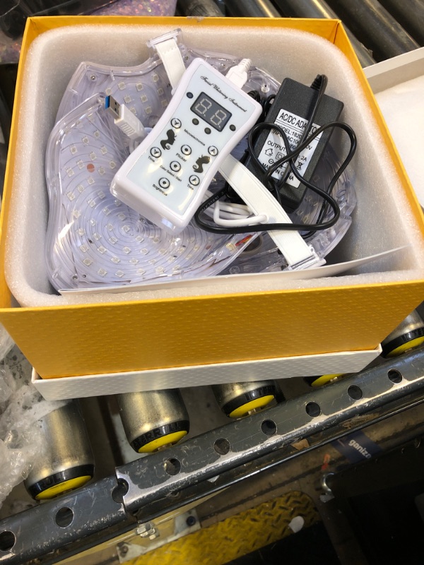 Photo 1 of 7 Colors LED Face Mask Light Therapy, Led Face Mask Light Therapy At Home, Blue Red Light Therapy Mask for Face