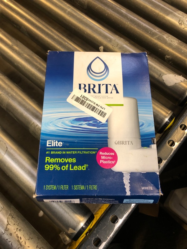 Photo 2 of Brita Faucet Mount Water Filtration System, BPA-Free Faucet Water Purifier, Reduces, Lasts Four Months or 100 Gallons, Kitchen Accessories